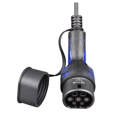 SyncEV UK 3 Pin Plug to Type 2 Granny Charging Cable 10A / 2.4kw   5m