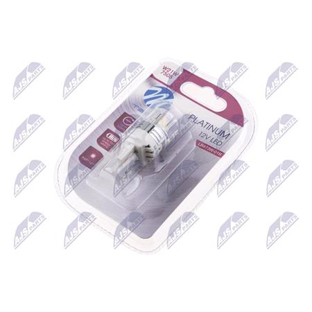 NTY LED BULB W21/5W PLATINUM
