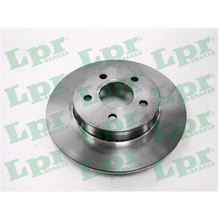 LPR Rear Axle Brake Discs (Pair)   Diameter: 280mm