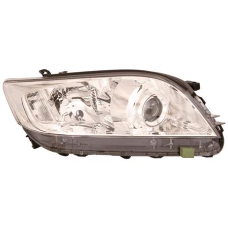 Right Headlamp (Halogen, Takes H11 / HB3 Bulbs, Supplied Without Motor) for Toyota RAV 4 III 2010 on 