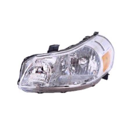Left Headlamp (Halogen, Takes H4 Bulb) for Suzuki SX4 2006 on