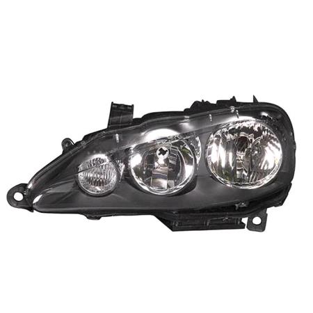 Right Headlamp (Halogen, Takes H7 / H1 Bulbs, Supplied With Motor, Original Equipment) for Alfa Romeo 147 2007 on
