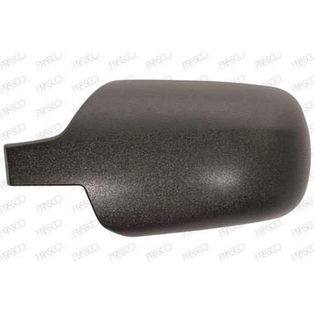 Left Wing Mirror Cover (black, grained) for FORD FUSION, 2002 2005