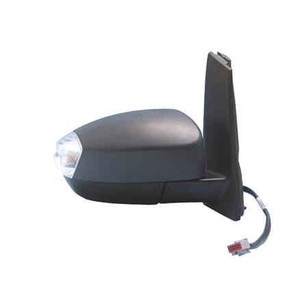 Right Wing Mirror (electric, not heated, indicator, primed cover) for Ford C MAX, 2010 Onwards