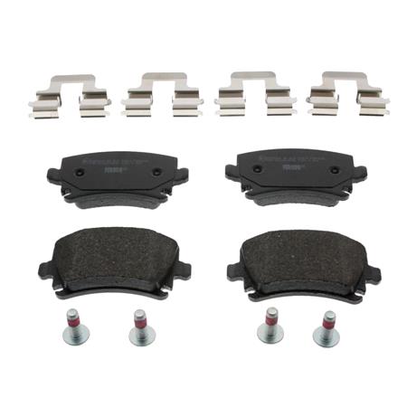 FERODO PREMIER ECO FRICTION Rear Brake Pads (Full set for Rear Axle)   FDB1636