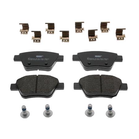 FERODO PREMIER ECO FRICTION Rear Brake Pads (Full set for Rear Axle)   FDB4316