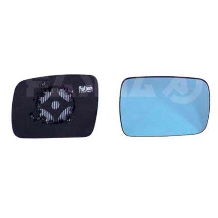 Right Blue Wing Mirror Glass (heated) and Holder for RANGE ROVER MK III,  2009 2012