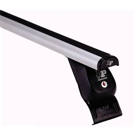 La Prealpina LP49 silver aluminium aero Roof Bars for Hyundai Ioniq 5 2020 Onwards