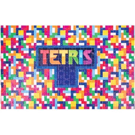 Tetris Double Sided Impossible Jigsaw Puzzle   250 Piece