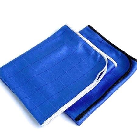 FibreKing Carbon Glass Cloth Blue/White 350 GSM   3 Pack 
