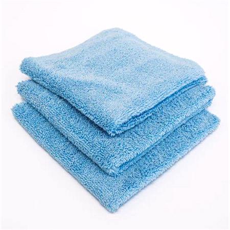Fibreking Duplex Edgeless Cloth Blue 400 GSM   3 Pack