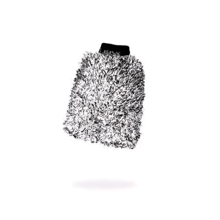 Fibreking Gold Label Korean Microfibre Premium Wash Mitt   Grey 