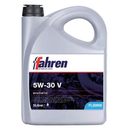 Fahren 5W30 V Fully Synthetic Engine Oil   5 Litre