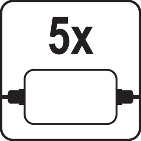 STRING LIGHT SET 5X600LM, 15,4M