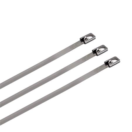 Firstline Stainless Steel Tie 360mm   Pack of 10