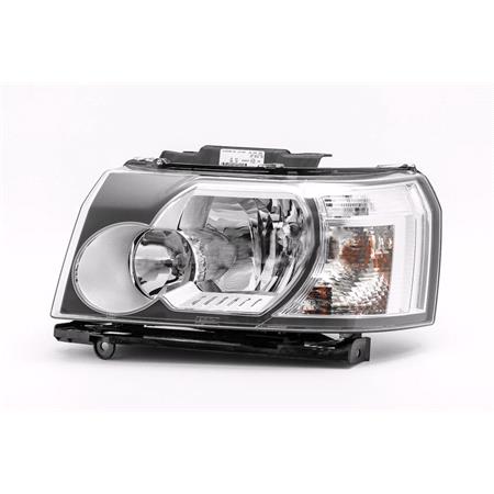 Left Headlamp (Halogen, Takes H7 / H7 Bulbs, Supplied With Motor, Original Equipment) for Landrover FREELANDER  2006 on