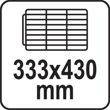 SNACK COUNTER 339L 3 DOOR