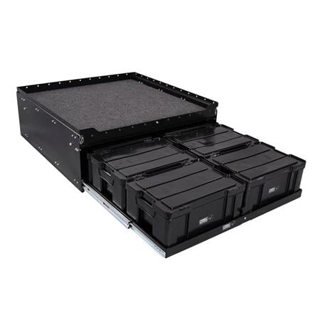 6 Cub Box Drawer w/ Cargo Sliding Top