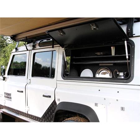 Land Rover Defender (1983 2016) Gullwing Window / Aluminium