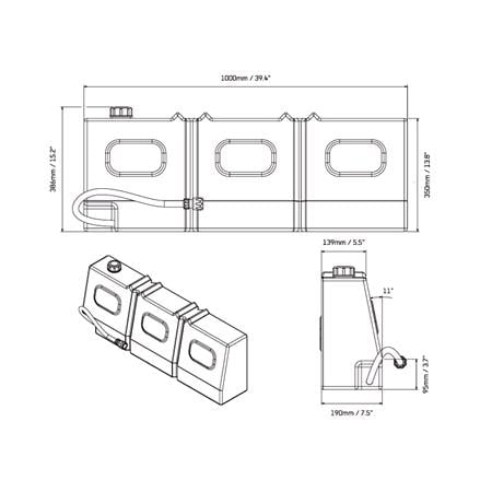 Front Runner Slanted Water Tank