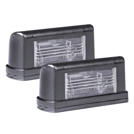 Universal Licence Plate Lamps   Pack of 2