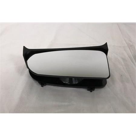 Left Blind Spot Wing Mirror Glass (manual, not heated) and Holder for Citroen RELAY Flatbed, 1999 2002