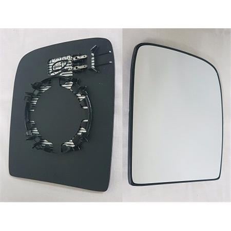 Right Upper Wing Mirror Glass (heated) and Holder for Citroen DISPATCH MPV, 2007 Onwards