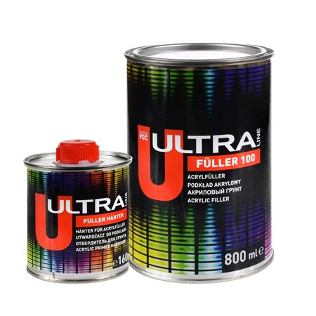 NOVOL ultra Fuller 100 Kit   Acrylic Filler   Primer, 5 + 1, 800ml & 160ml
