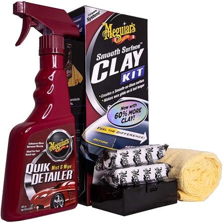 Meguiars Smooth Surface Clay Kit   473ml, 2*80g