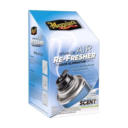 Meguiars Whole Car Air Re Fresher Odor Eliminator Mist   Sweet Summer Breeze   71g