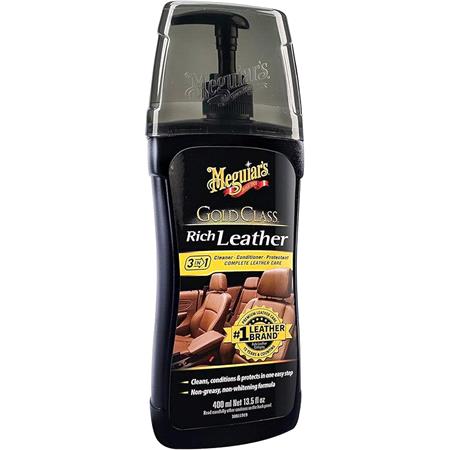 Meguiars Gold Class Rich Leather Cleaner and Conditioner   400ml