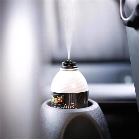 Meguiars Whole Car Air Re Fresher Odour Eliminator Mist   Black Chrome