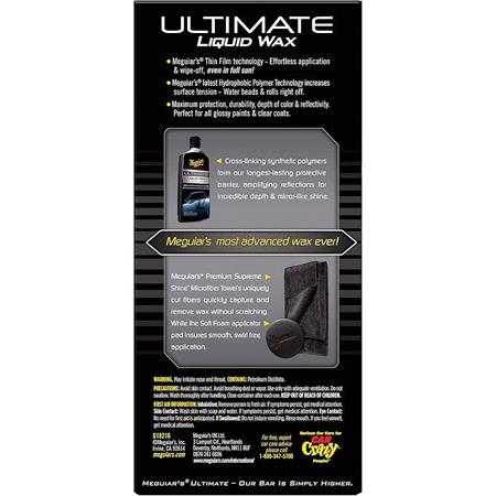 Meguiars Ultimate Liquid Car Wax Kit   473ml