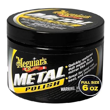 Meguiar's Metal Polish, Safe for All Uncoated Metals   170g