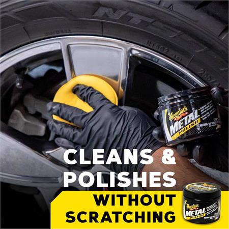 Meguiar's Metal Polish, Safe for All Uncoated Metals   170g