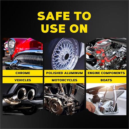 Meguiar's Metal Polish, Safe for All Uncoated Metals   170g