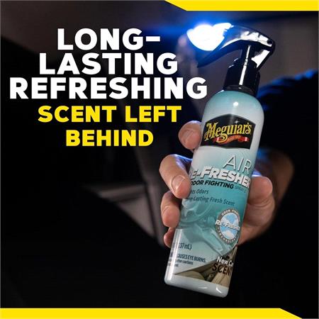 Meguiars Air Re Fresher Odor Fighting Spray   237 ml   New Car Scent