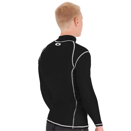 Osprey Boy's Long Sleeve Rash Vest   Black   Size XS