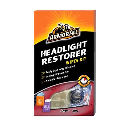 ArmorAll Headlight Restorer Wipes Kit