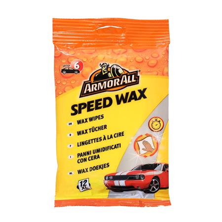 ArmorAll Speed Wax Wipes   Pack of 12