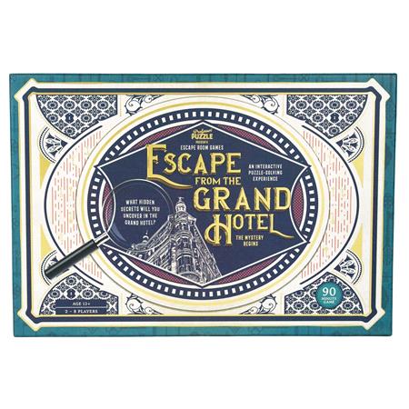 Professor Puzzle Escape The Grand Hotel Family Game