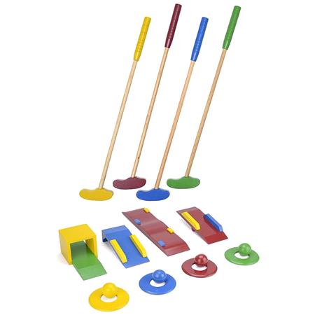 Grasshopper Games Wooden Crazy Golf (for 4 Players)