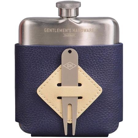Gentlemen's Hardware Golfer's Hip Flask & Divot Tool Set