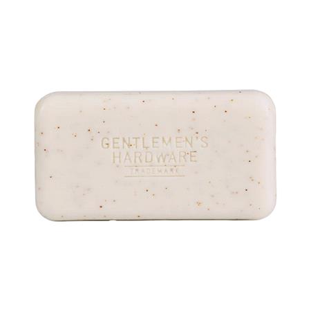 Gentleman's Hardware Daily Grind Soap   Exfoliating Walnut Scrub   100g Bar