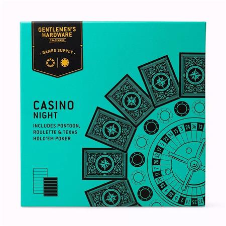 Gentlemen's Hardware Casino Night Set 