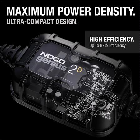 NOCO GENIUS2D 2A Direct Mount Battery Charger