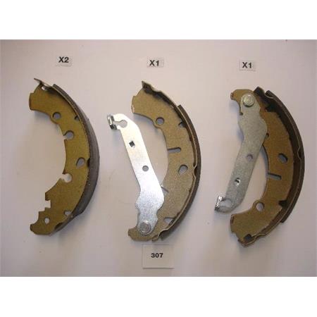 JapanParts Brake Shoes Set   Hand Brake   Parking Brake   GF 307AF
