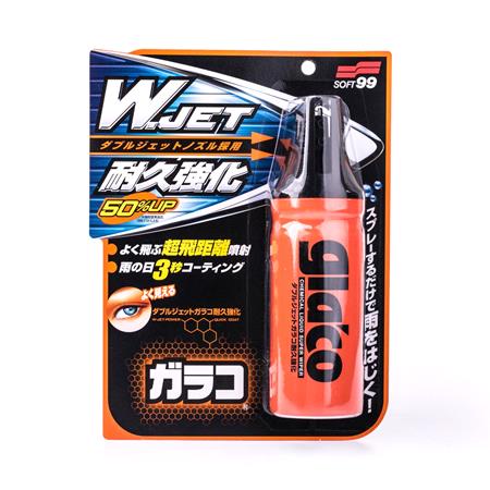 Soft99 Glaco W Jet Spray Windscreen Rain Repellent   180ml