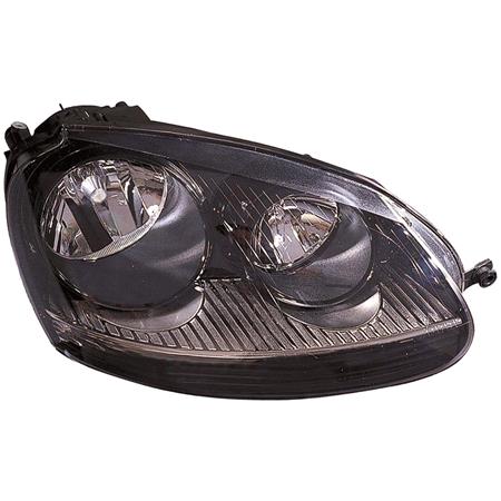 Right Headlamp GTI (Black Bezel) for Volkswagen GOLF V 2004 2009