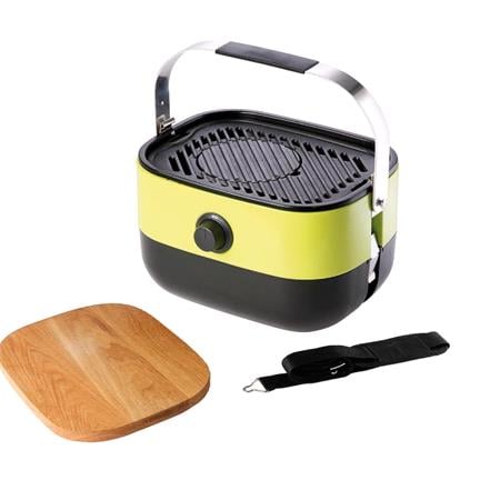 MEVA Tourist Gas Grill with Cast Iron Plate